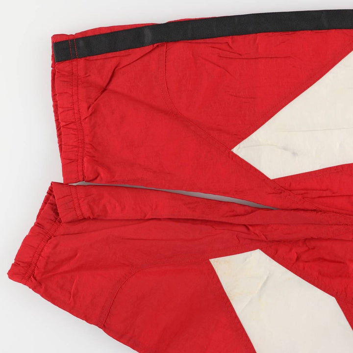 90'S Nike NIKE Back Logo Nylon Jacket, Men's XXL, Vintage Nylon red type Vintage Second Hand