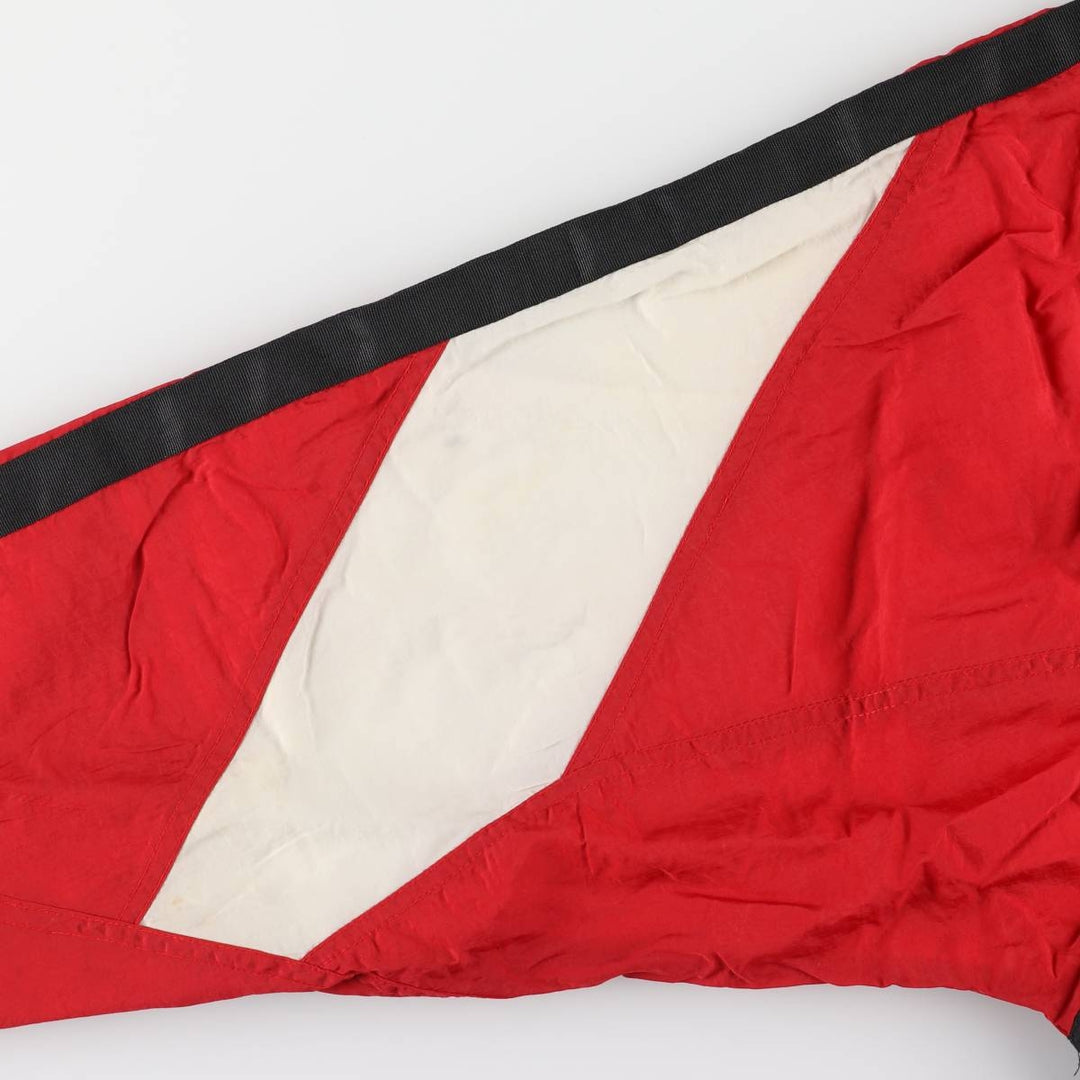 90'S Nike NIKE Back Logo Nylon Jacket, Men's XXL, Vintage Nylon red type Vintage Second Hand