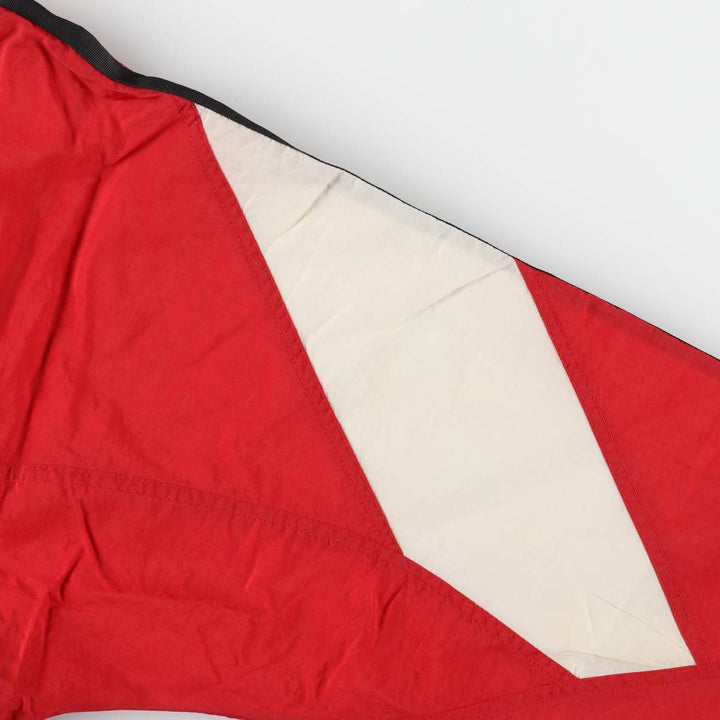 90'S Nike NIKE Back Logo Nylon Jacket, Men's XXL, Vintage Nylon red type Vintage Second Hand