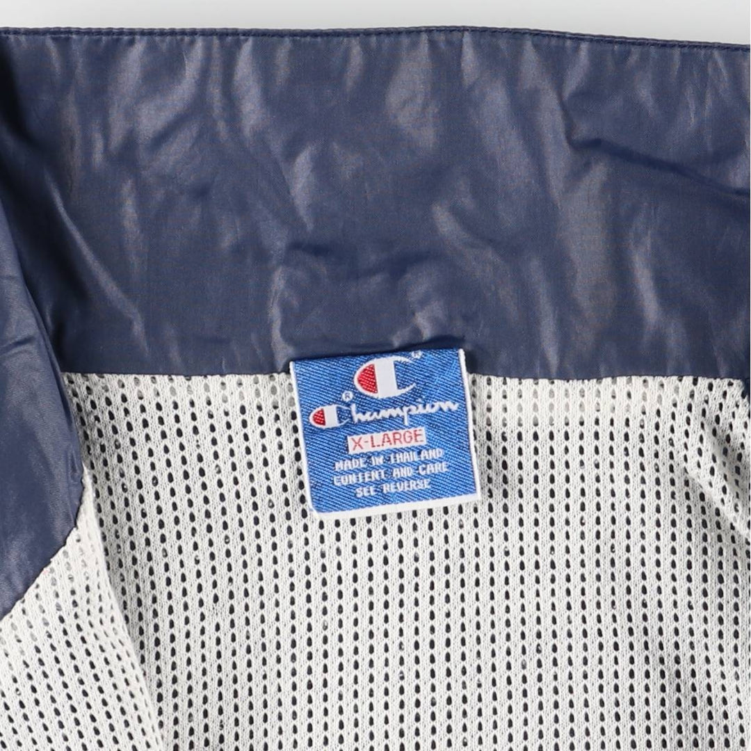 90'S Champion Anorak Jacket Men's XL Nylon navy blue type Vintage Second Hand