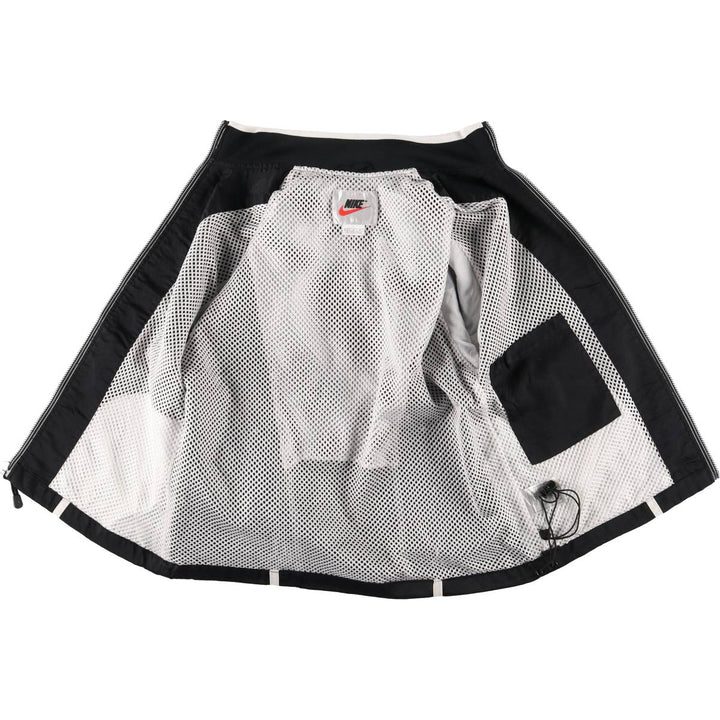 Vintage 90'S Nike Team nylon jacket, size M, men's Nylon black type Vintage Second Hand