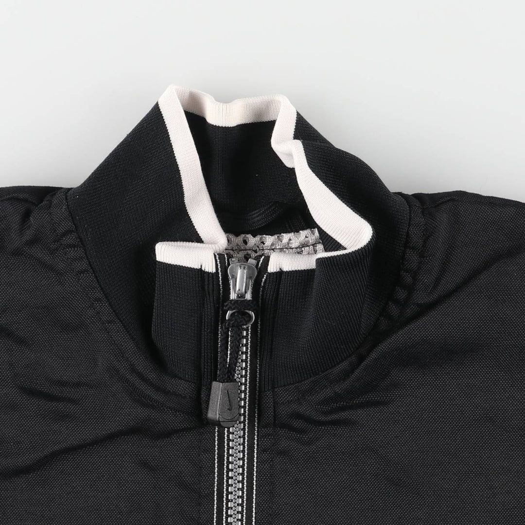 Vintage 90'S Nike Team nylon jacket, size M, men's Nylon black type Vintage Second Hand