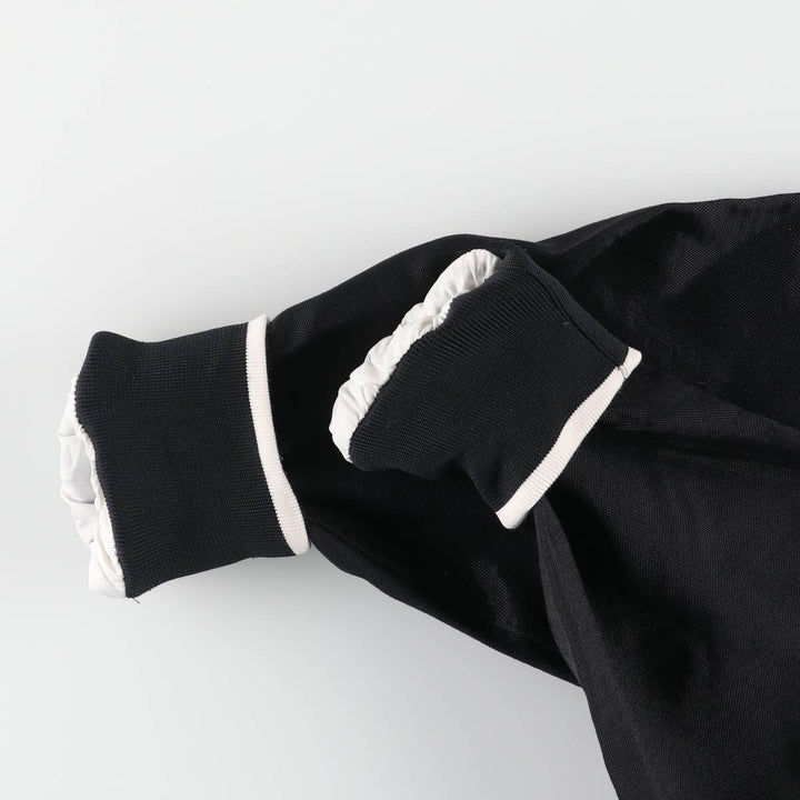 Vintage 90'S Nike Team nylon jacket, size M, men's Nylon black type Vintage Second Hand