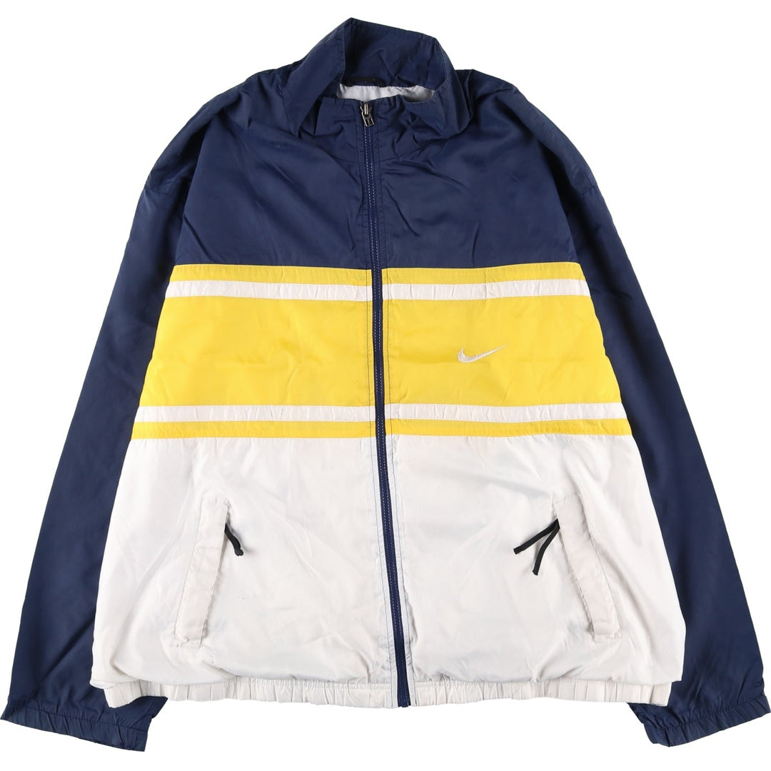 90s-00'S Nike Nylon Jacket, Men's XXL Nylon navy blue type Vintage Second Hand