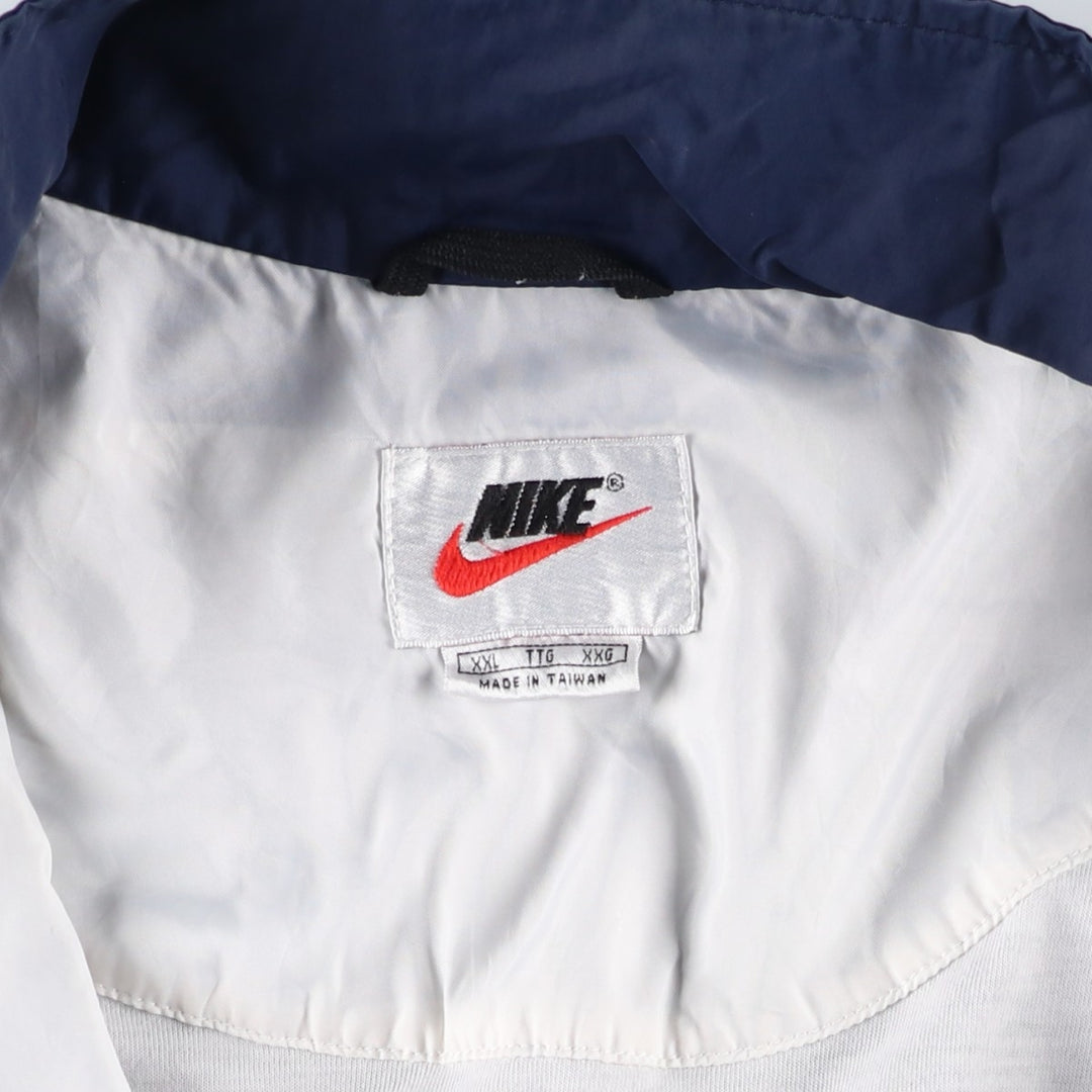 90s-00'S Nike Nylon Jacket, Men's XXL Nylon navy blue type Vintage Second Hand