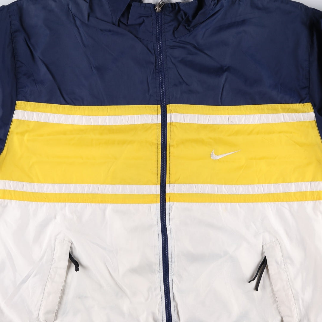 90s-00'S Nike Nylon Jacket, Men's XXL Nylon navy blue type Vintage Second Hand