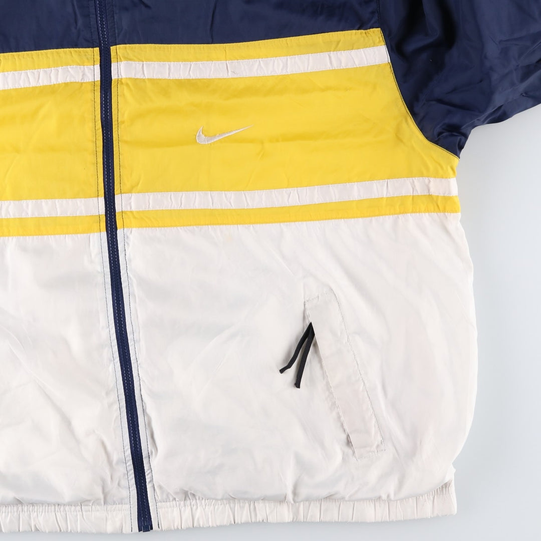 90s-00'S Nike Nylon Jacket, Men's XXL Nylon navy blue type Vintage Second Hand