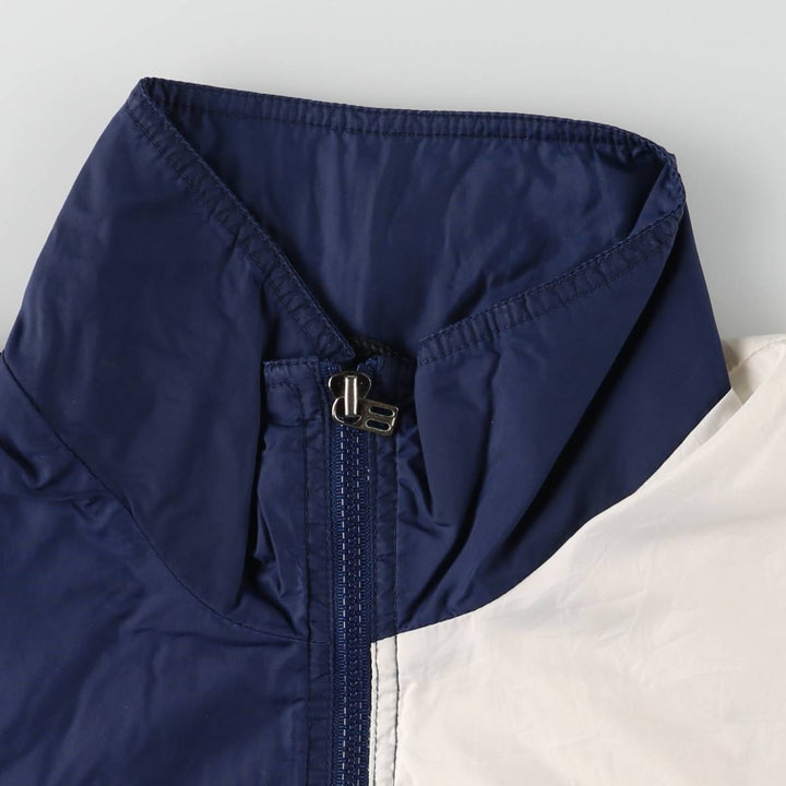 90'S Nike two-tone nylon jacket with back logo, size M, vintage Nylon white type Vintage Second Hand