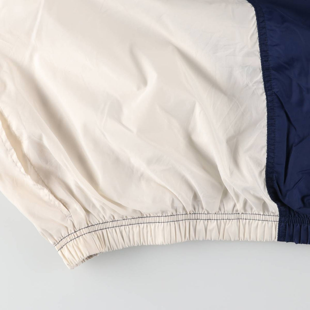 90'S Nike two-tone nylon jacket with back logo, size M, vintage Nylon white type Vintage Second Hand