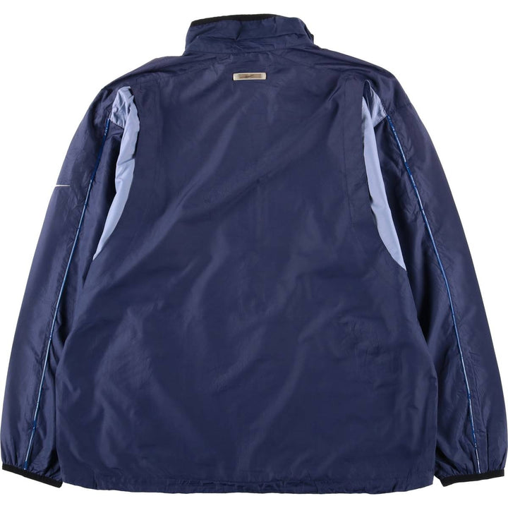 90'S Nike Windbreaker Men's Size L Vintage polyester navy blue type Vintage Second Hand