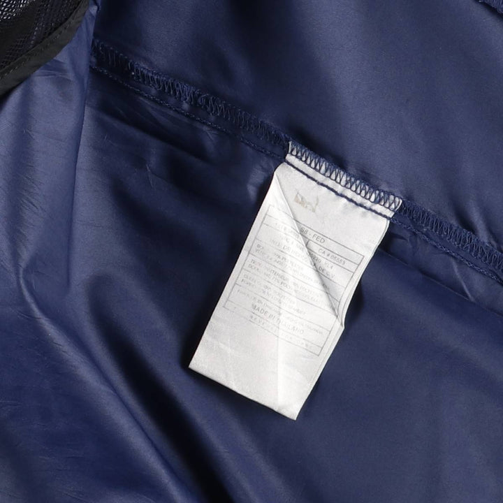 90'S Nike Windbreaker Men's Size L Vintage polyester navy blue type Vintage Second Hand