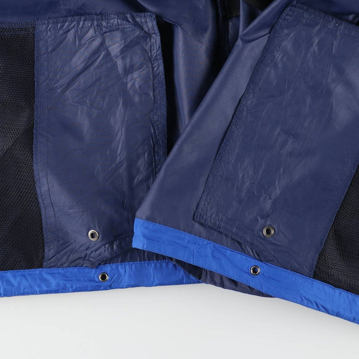 90'S Nike Windbreaker Men's Size L Vintage polyester navy blue type Vintage Second Hand