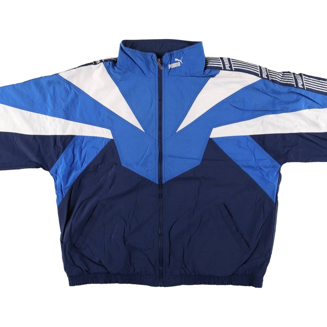90'S Puma Men's XL Vintage Jacket unclear navy blue type Vintage Second Hand