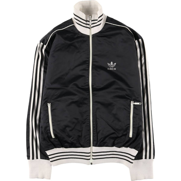 2000'S adidas Originals nylon jacket, men's size M polyamide black type Vintage Second Hand