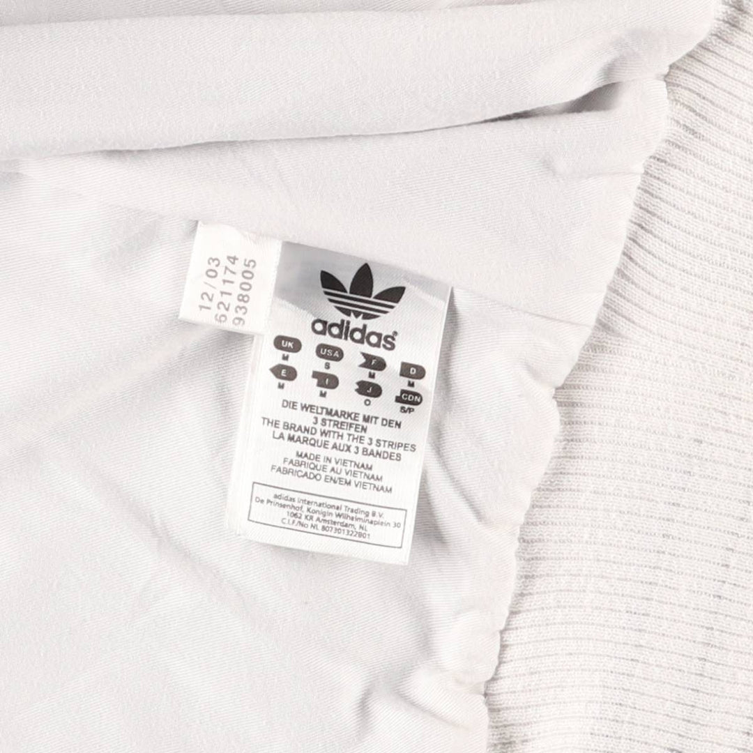 2000'S adidas Originals nylon jacket, men's size M polyamide black type Vintage Second Hand