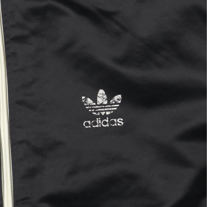 2000'S adidas Originals nylon jacket, men's size M polyamide black type Vintage Second Hand