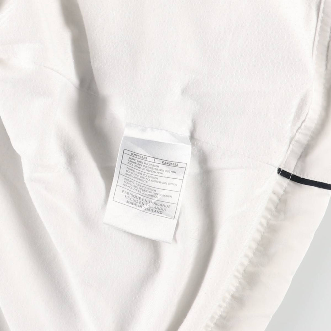 00'S Nike Windbreaker Men's Size L polyester white type Vintage Second Hand