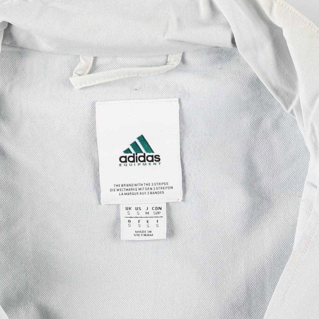 Adidas EQUIPMENT nylon jacket, men's size S Nylon gray type Vintage Second Hand