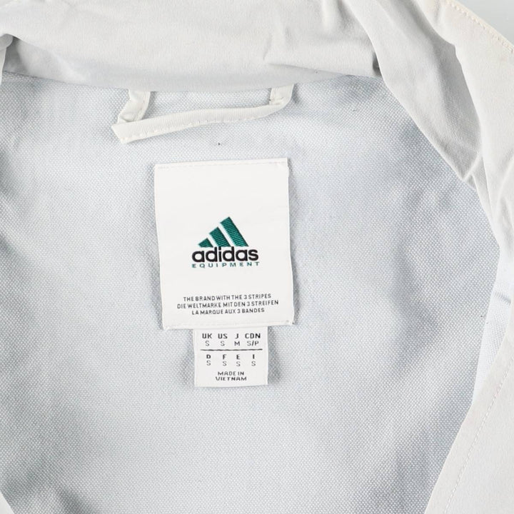 Adidas EQUIPMENT nylon jacket, men's size S Nylon gray type Vintage Second Hand