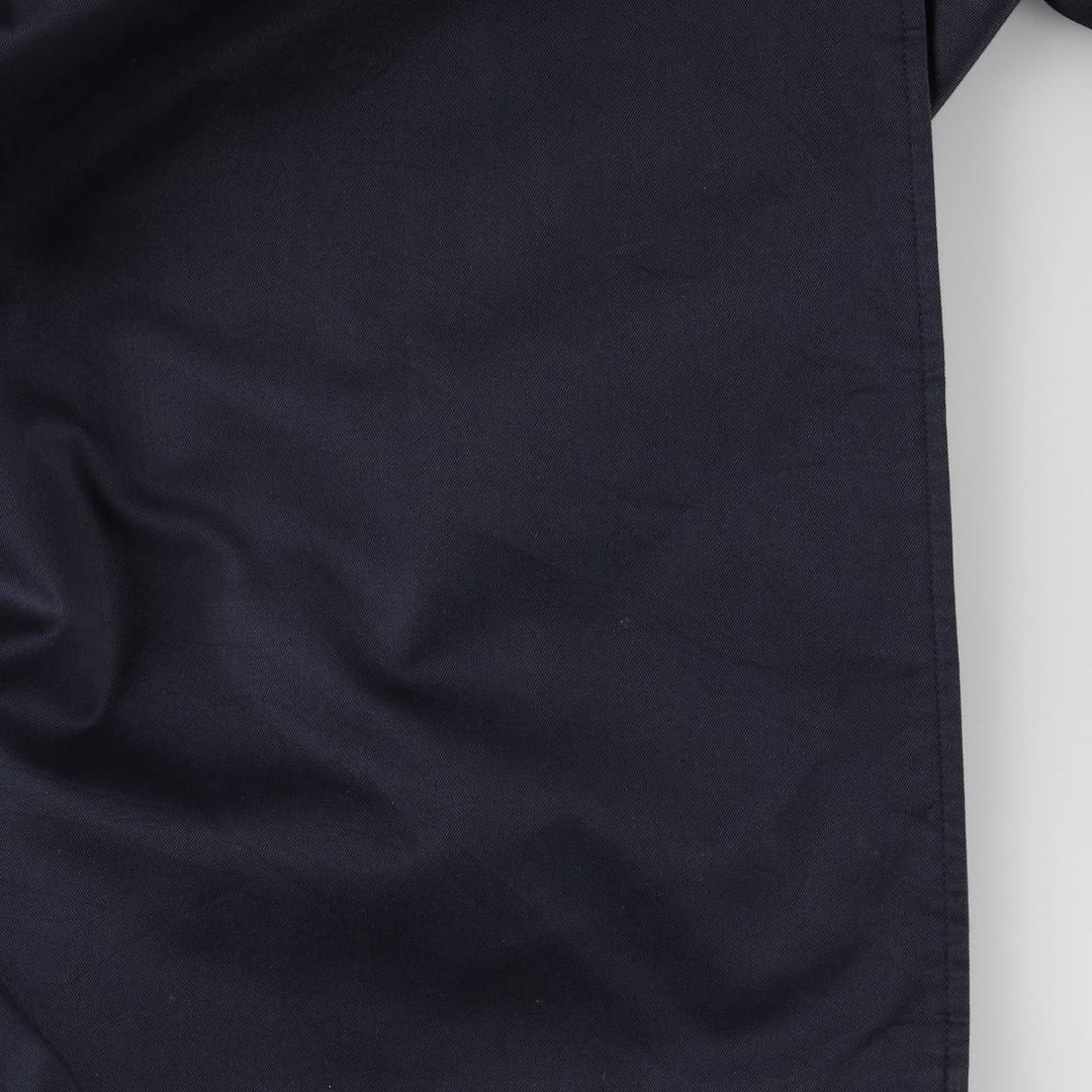 Burberry's BURBERRY LONDON Balmacaan Coat, Made in England, Men's XL cotton navy blue type Vintage Second Hand