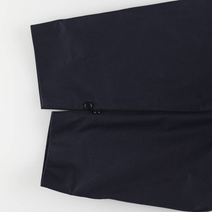 Burberry's BURBERRY LONDON Balmacaan Coat, Made in England, Men's XL cotton navy blue type Vintage Second Hand