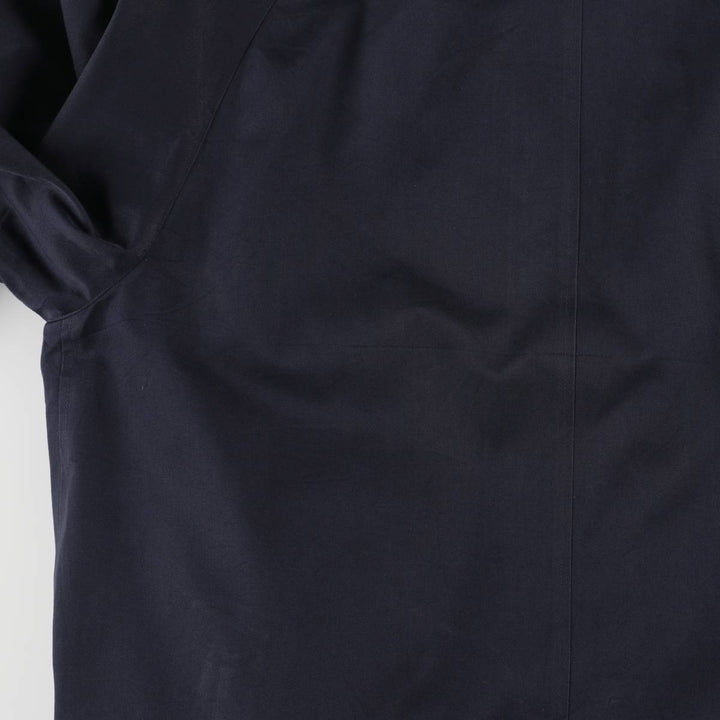Burberry's BURBERRY LONDON Balmacaan Coat, Made in England, Men's XL cotton navy blue type Vintage Second Hand