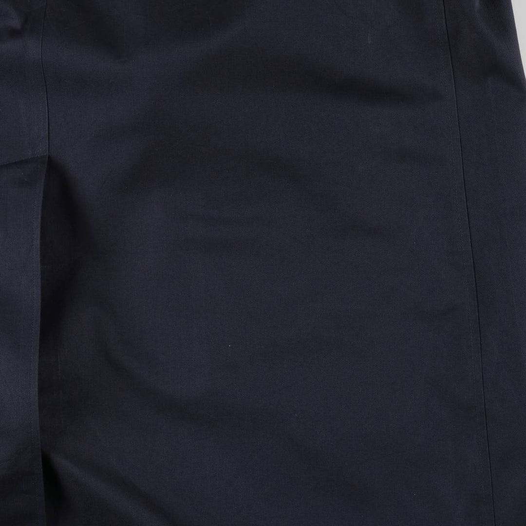 Burberry's BURBERRY LONDON Balmacaan Coat, Made in England, Men's XL cotton navy blue type Vintage Second Hand