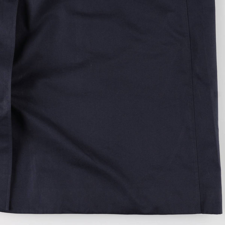 Burberry's BURBERRY LONDON Balmacaan Coat, Made in England, Men's XL cotton navy blue type Vintage Second Hand