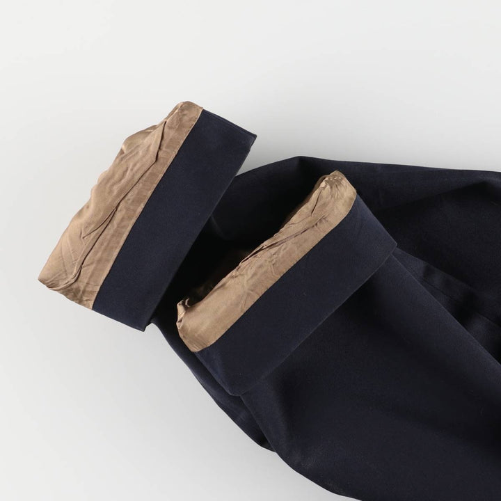 Burberry's BURBERRY LONDON Balmacaan Coat, Made in England, Men's XL cotton navy blue type Vintage Second Hand