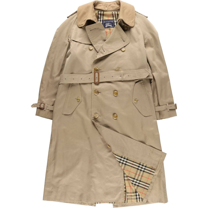 Burberry's trench coat, men's size XL cotton Beige type Vintage Second Hand