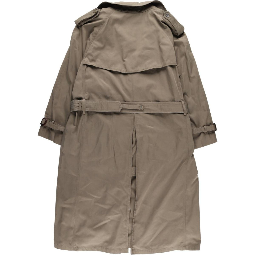 Ralph Lauren Chaps trench coat, men's size L cotton Khaki type beige Vintage Second Hand