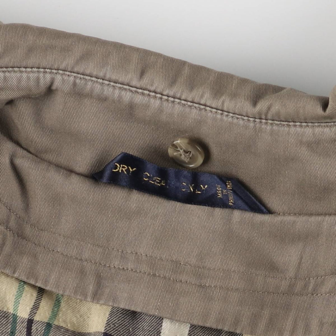Ralph Lauren Chaps trench coat, men's size L cotton Khaki type beige Vintage Second Hand