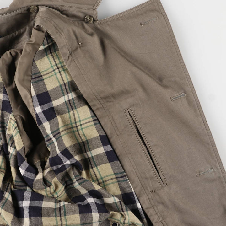 Ralph Lauren Chaps trench coat, men's size L cotton Khaki type beige Vintage Second Hand