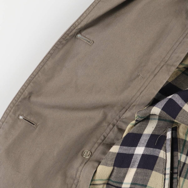 Ralph Lauren Chaps trench coat, men's size L cotton Khaki type beige Vintage Second Hand