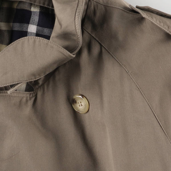 Ralph Lauren Chaps trench coat, men's size L cotton Khaki type beige Vintage Second Hand