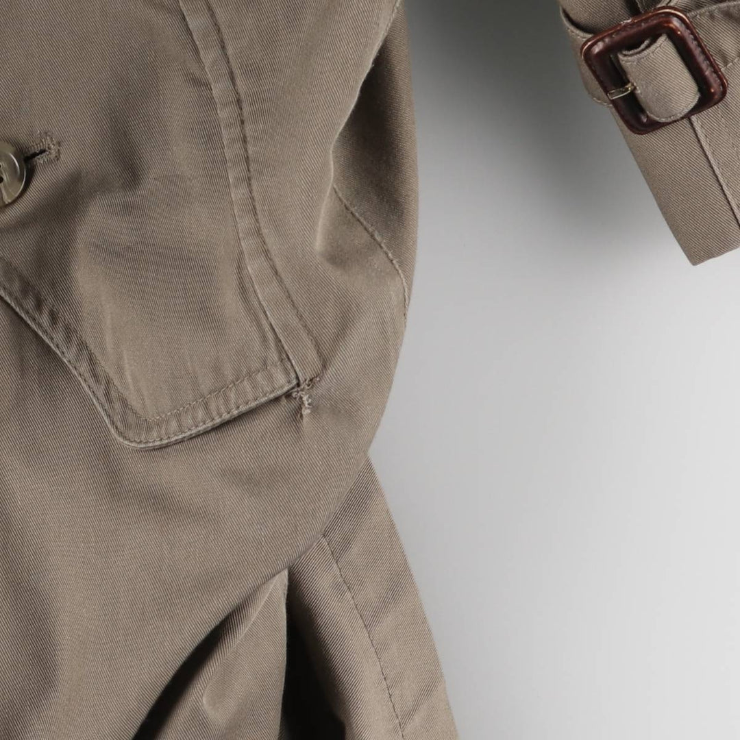 Ralph Lauren Chaps trench coat, men's size L cotton Khaki type beige Vintage Second Hand