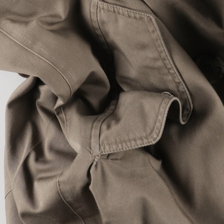 Ralph Lauren Chaps trench coat, men's size L cotton Khaki type beige Vintage Second Hand