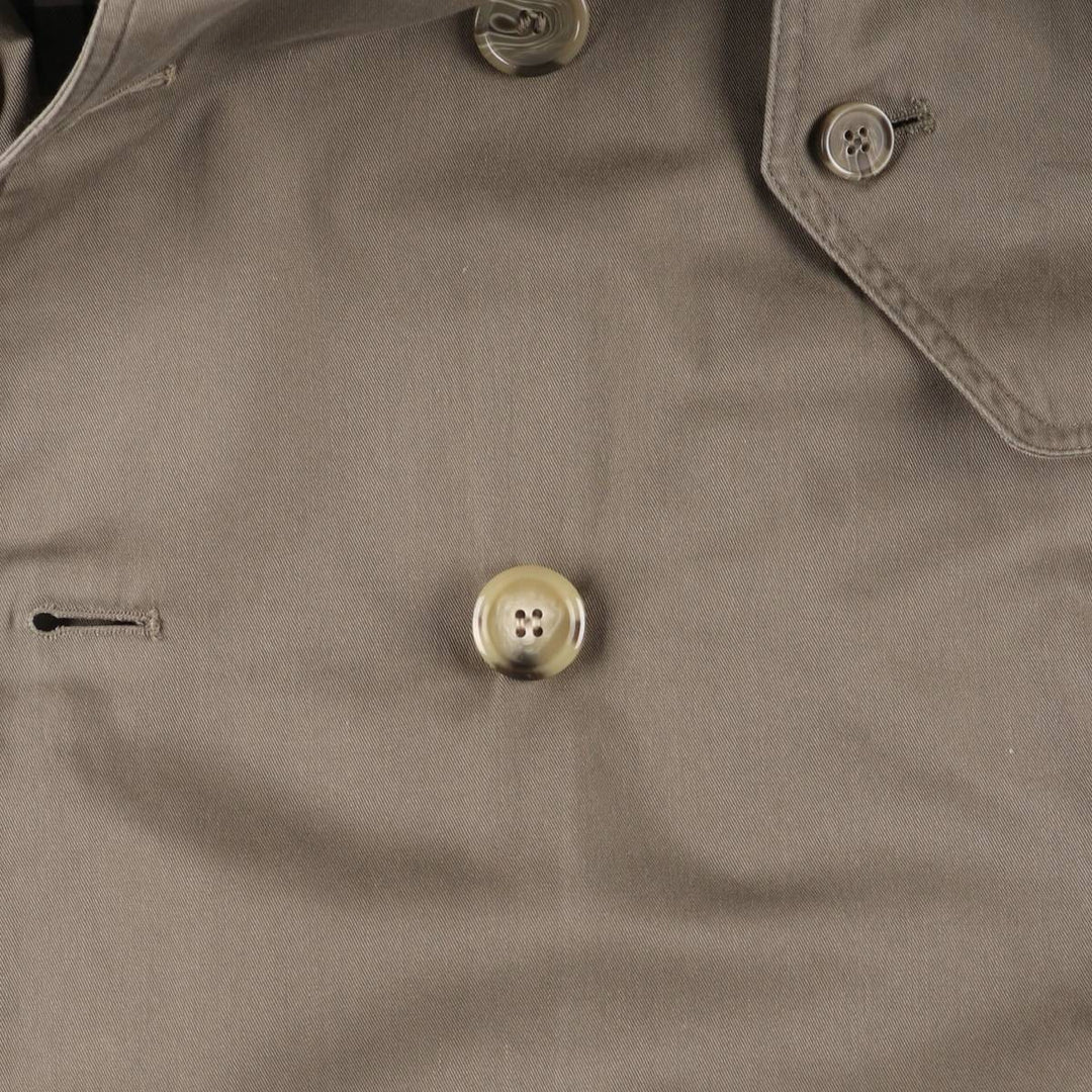 Ralph Lauren Chaps trench coat, men's size L cotton Khaki type beige Vintage Second Hand