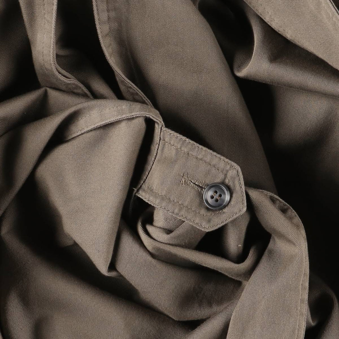 Ralph Lauren Chaps trench coat, men's size L cotton Khaki type beige Vintage Second Hand