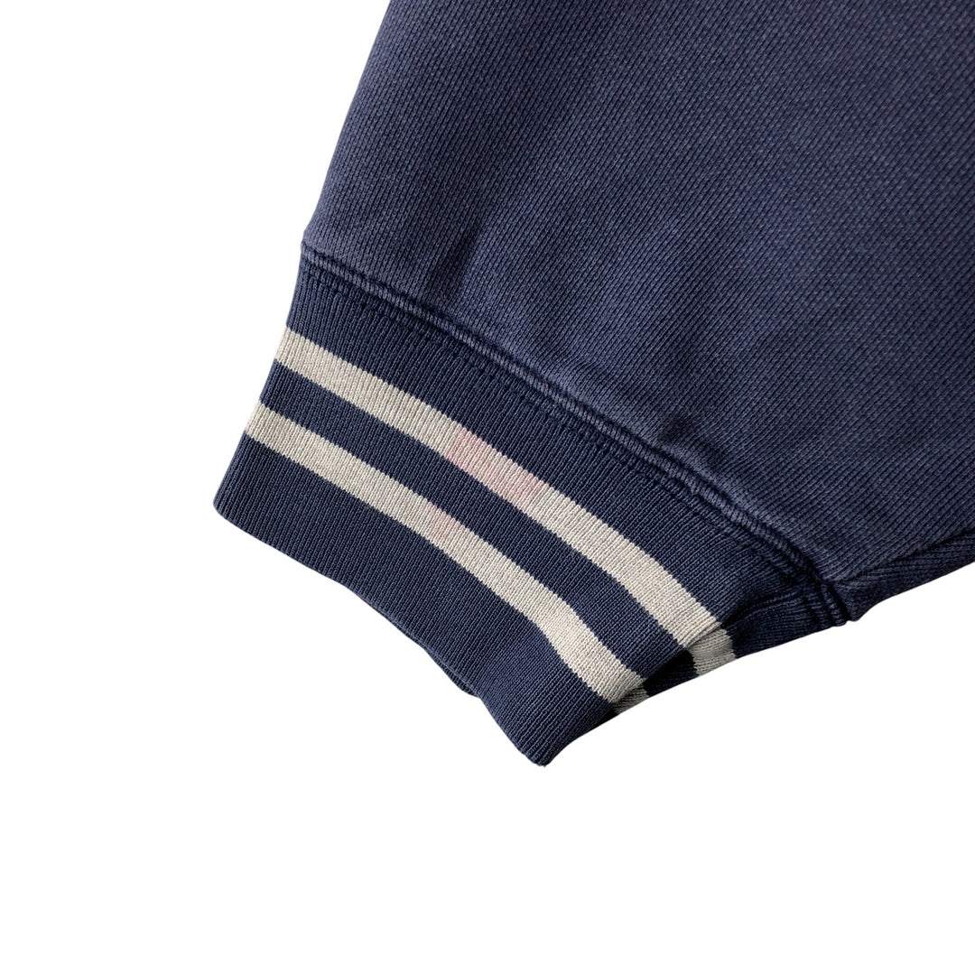 Vintage 90'S Tommy Hilfiger logo sweatshirt, size L, men's cotton navy blue type Vintage Second Hand
