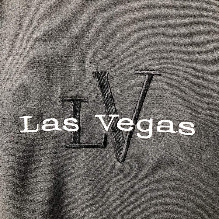 Hanes sweatshirt, men's size XL cotton black type Vintage Second Hand