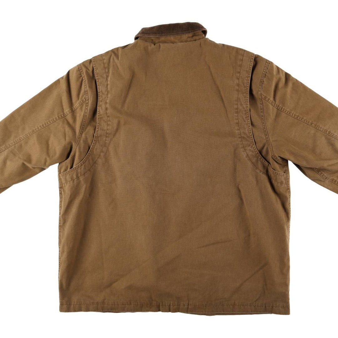 Levi's padded hunting jacket, men's size XL cotton brown type Vintage Second Hand