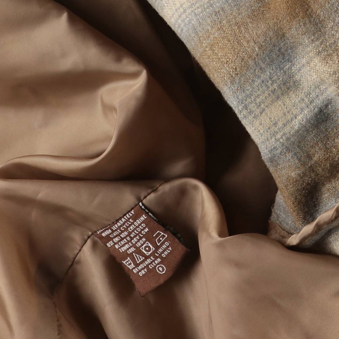 Levi's padded hunting jacket, men's size XL cotton brown type Vintage Second Hand