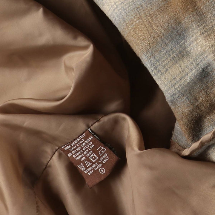 Levi's padded hunting jacket, men's size XL cotton brown type Vintage Second Hand