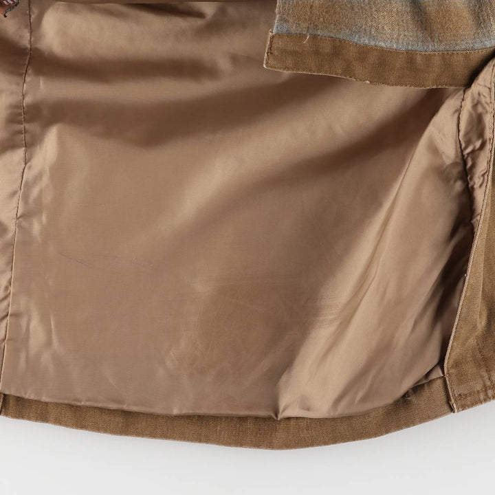 Levi's padded hunting jacket, men's size XL cotton brown type Vintage Second Hand