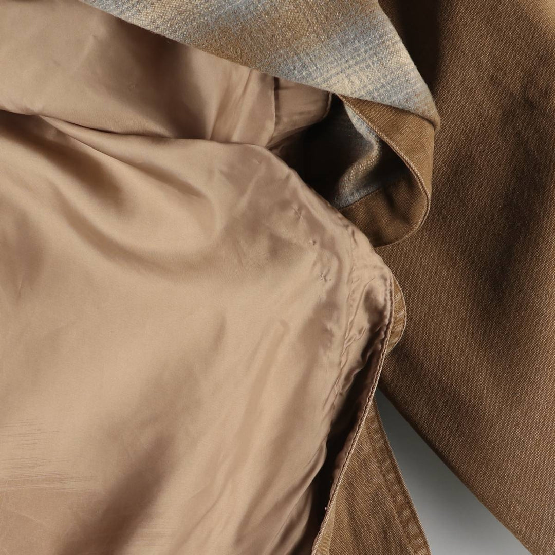 Levi's padded hunting jacket, men's size XL cotton brown type Vintage Second Hand