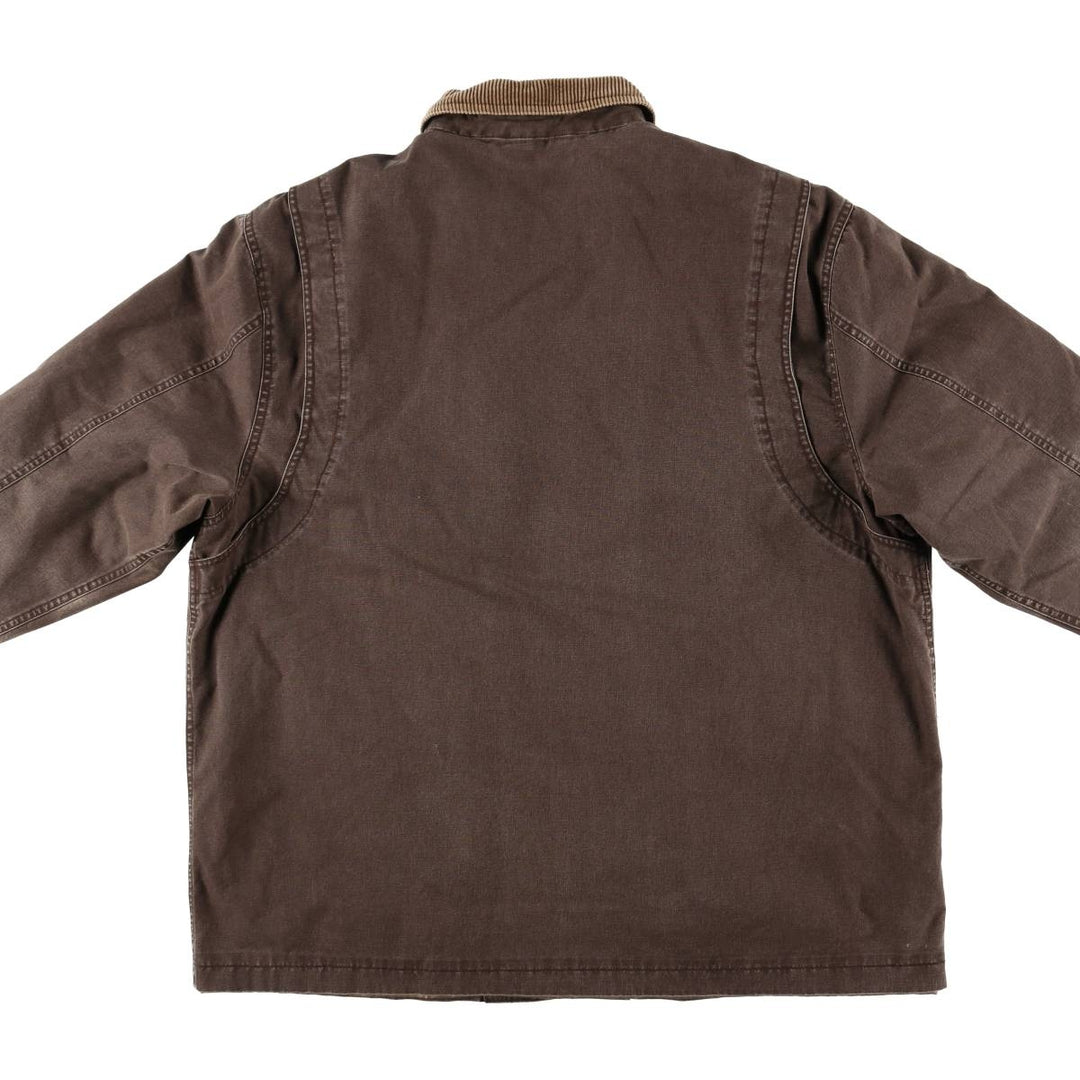 Levi's padded hunting jacket, men's size XL cotton brown type Vintage Second Hand