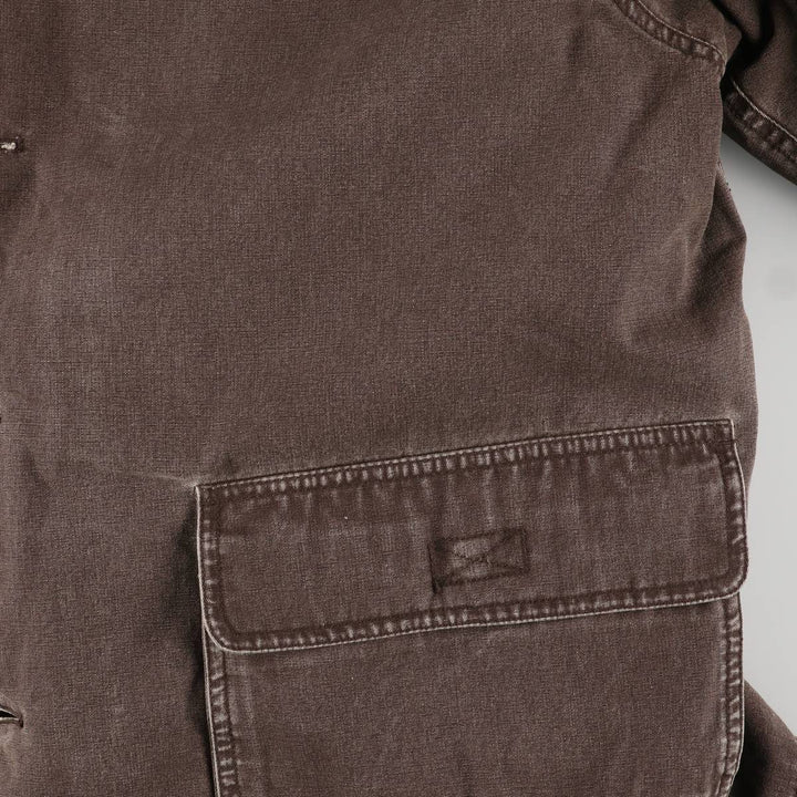 Levi's padded hunting jacket, men's size XL cotton brown type Vintage Second Hand