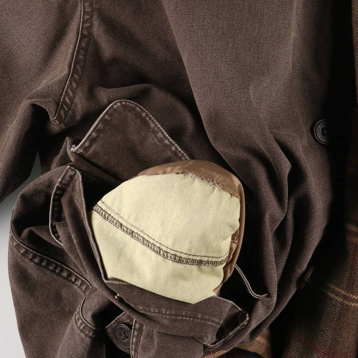 Levi's padded hunting jacket, men's size XL cotton brown type Vintage Second Hand