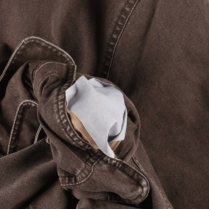 Levi's padded hunting jacket, men's size XL cotton brown type Vintage Second Hand